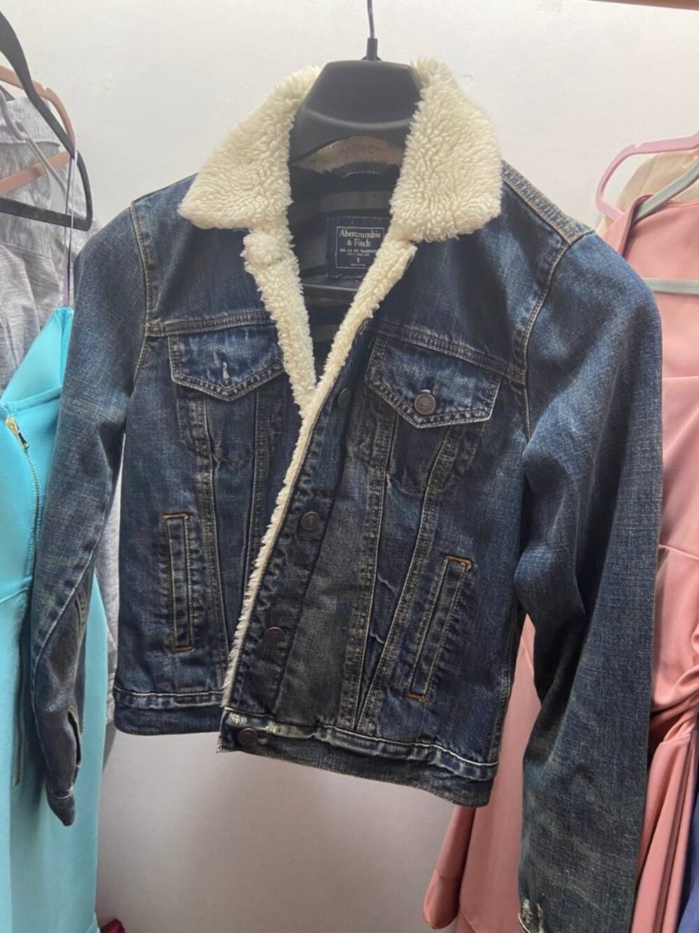Abercrombie and Fitch Woman's Jean Jacket Small